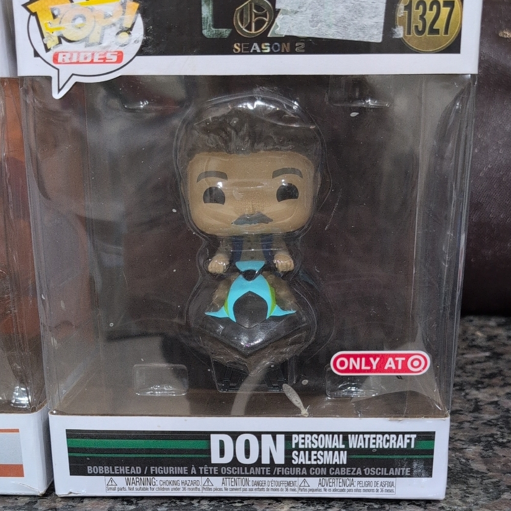 Funko Pop Don Figure with Black and Blue Outfit